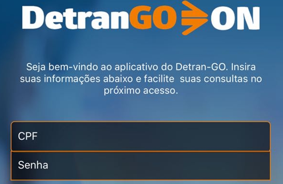 Aplicativo do Detran Goiás permite solicitar serviços pelo celular