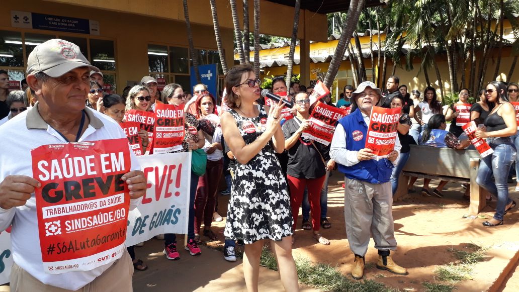 Servidores da Saúde paralisam atividades para cobrar progressões