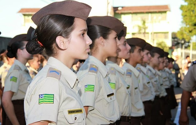 O Comando de Ensino divulgou a lista de sorteados para vagas em colégios militares de diversas cidades de Goiás. (Foto: Divulgação)