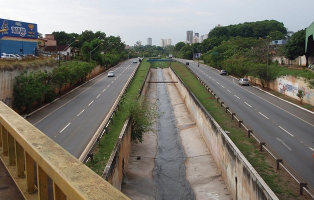 Trecho da Marginal Botafogo ficará interditado até sábado (Foto: Reprodução)