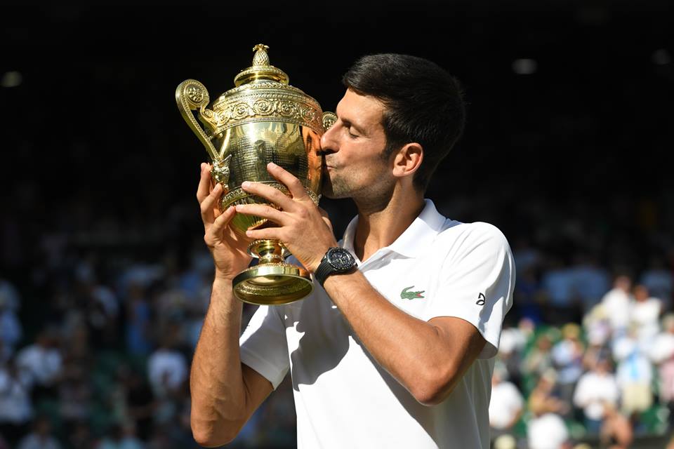 Novak Djokovic, favorito ao título do US Open | Foto: Reprodução Facebook
