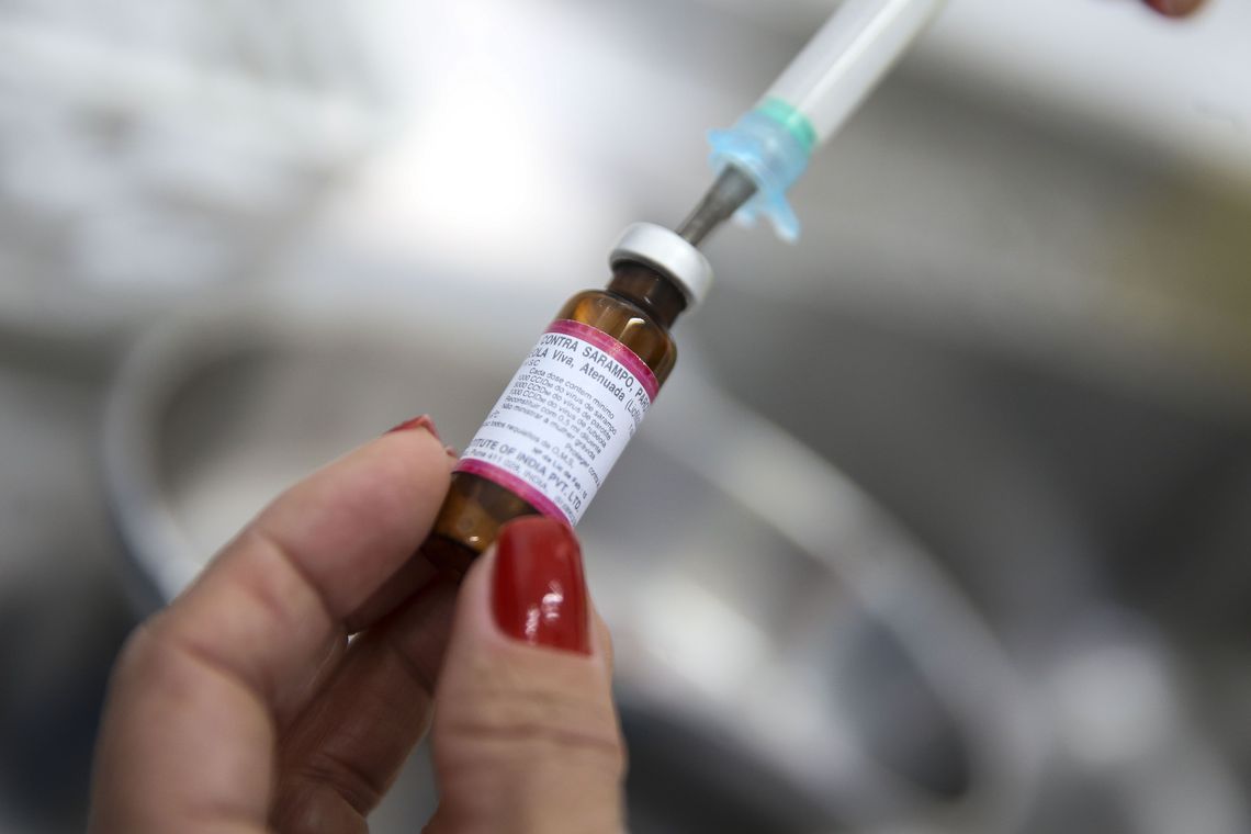 Campanha de vacinação contra sarampo segue até o fim de agosto