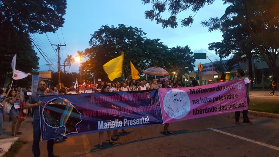 Ato Em Memória De Marielle Franco E De Mulheres Vítimas De Feminicídio é Realizado Nesta Quinta 2885