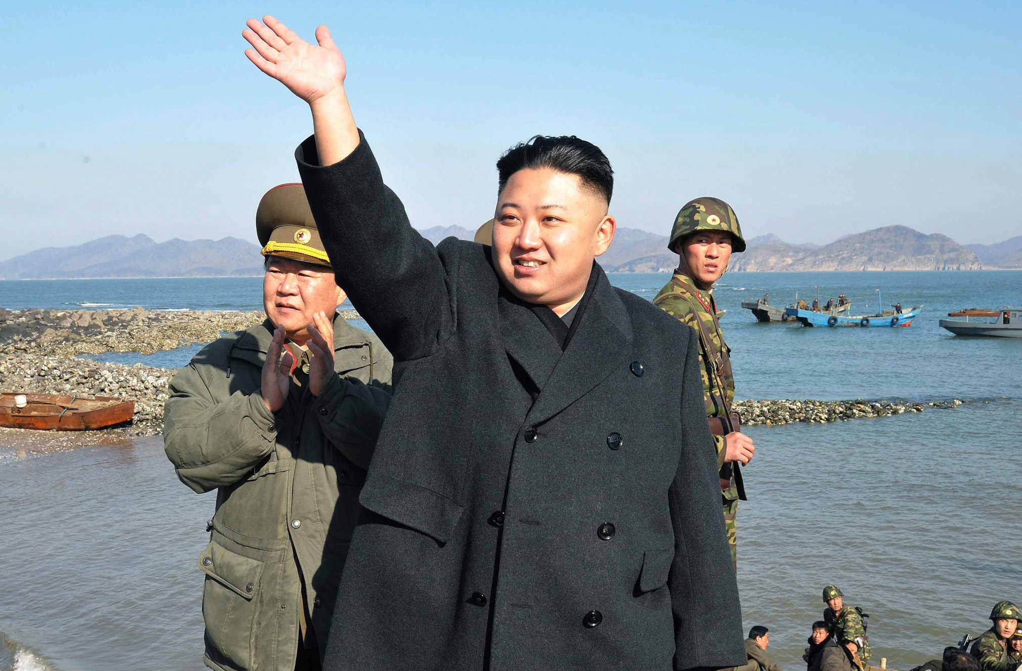 Kim Jong Un (Foto: KCNA/Xinhua/Action Press/Honopix/Folhapress)