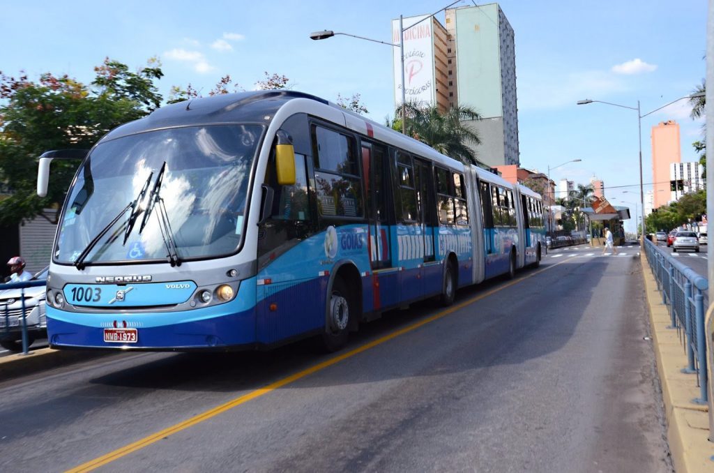 Por conta de obras do BRT Norte-Sul, o trajeto do Eixo Anhanguera, em Goiânia, sofrerá mudanças a partir desta quinta-feira (10). (Foto: Reprodução)