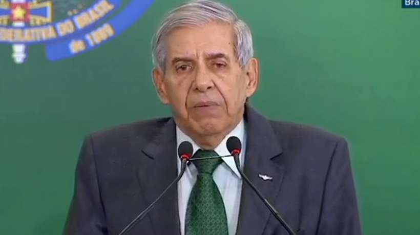 General Augusto Heleno, chefe do gabinete militar da presidência da República (Foto: Reprodução)