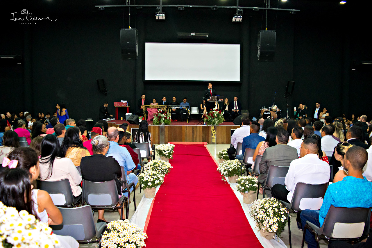 Rio Verde celebra segunda edição de casamento comunitário. 400 casais registrados participam da cerimônia. (Foto: Divulgação/Condec)