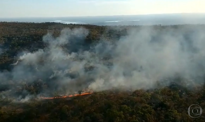 A pedido de Bolsonaro, PF vai investigar incêndios criminosos no Pará (Foto: Reprodução)