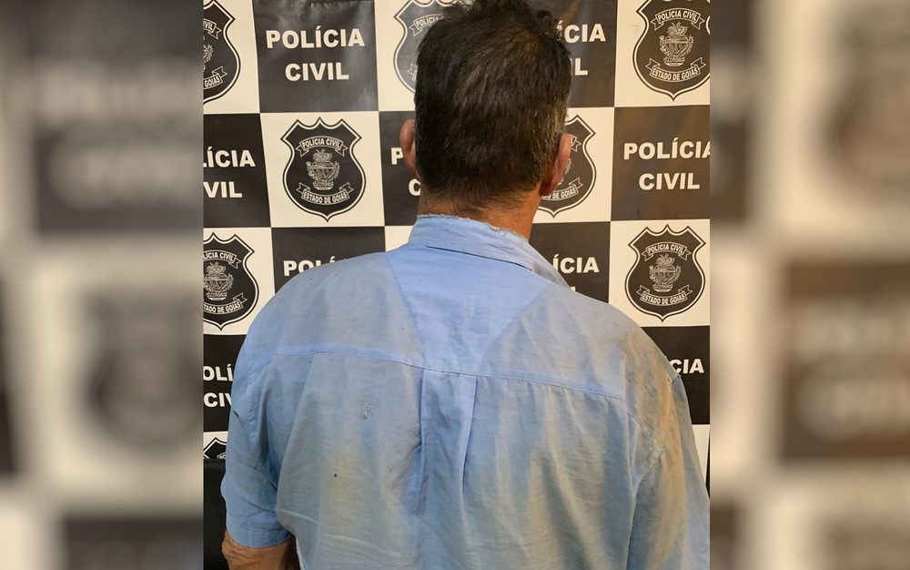 O homem foi preso por permitir que o sobrinho fosse abusado sexualmente, em Piracanjuba. O detido já havia sido condenado em 2017 por favorecimento à prostituição do menor. (Foto: Divulgação/PC)