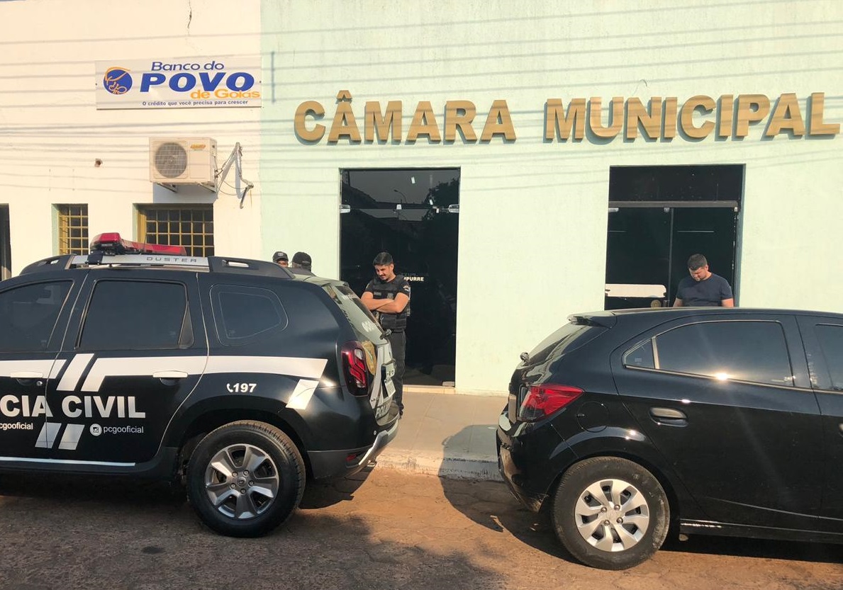 Câmara Municipal de Araguapaz está parada após prisão de vereadores e ex-prefeito, diz secretário