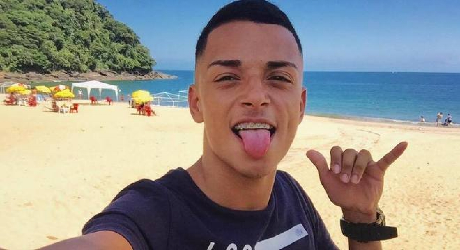 Jogador de futebol foi morto a facadas em São Paulo (Foto: Reprodução)