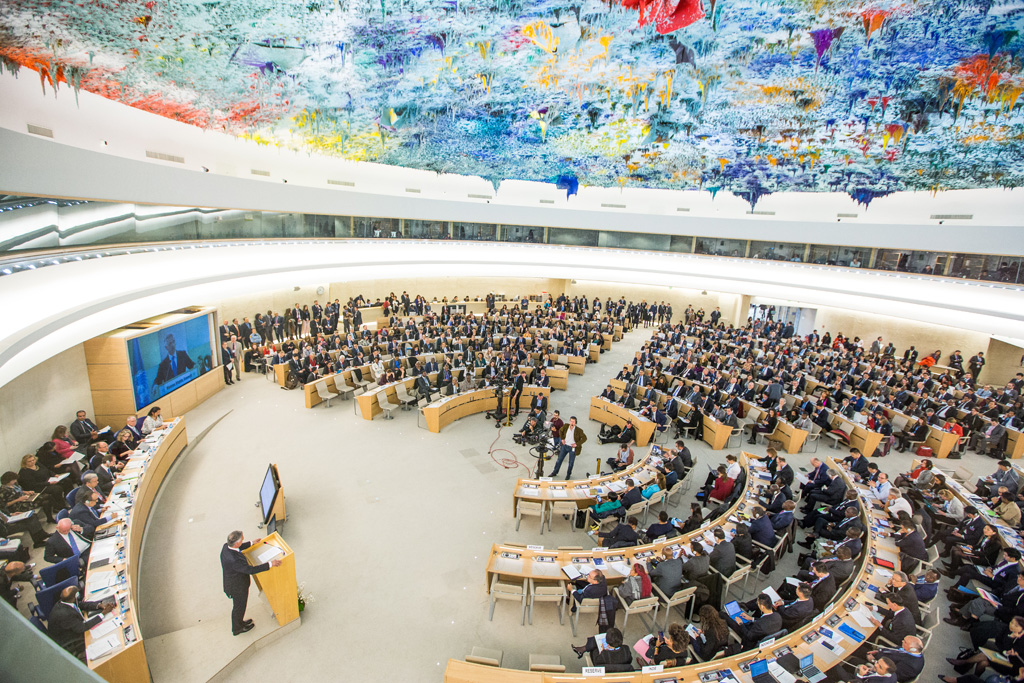Conselho de Direitos Humanos, em Genebra. Brasil pode perder vaga em disputa com Venezuela e Costa Rica