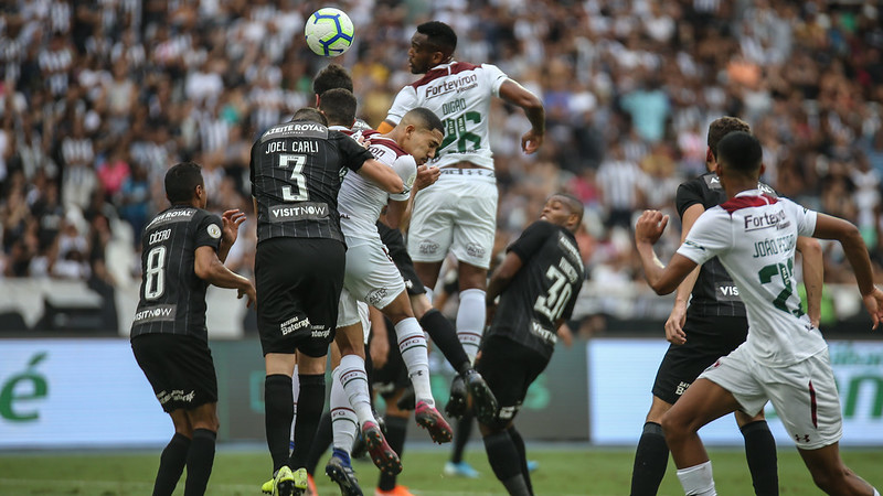 Fluminense enfrenta o Botafogo esta tarde no Engenhão pela 23ª rodada do Campeonato Brasileiro 2019.rFOTO: LUCAS MERÇON/ FLUMINENSE F.C.)