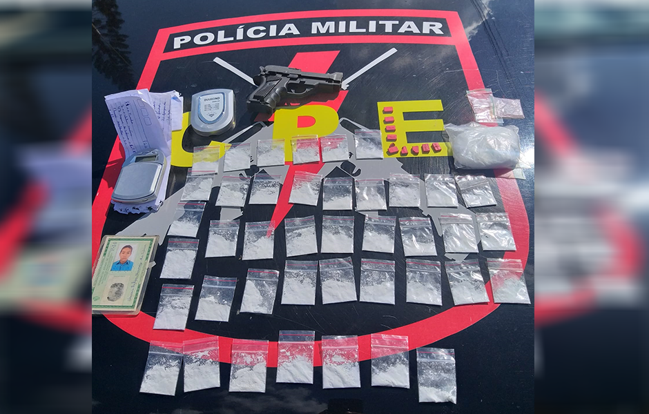 Homem é preso com cocaína e ecstasy em Itaberaí