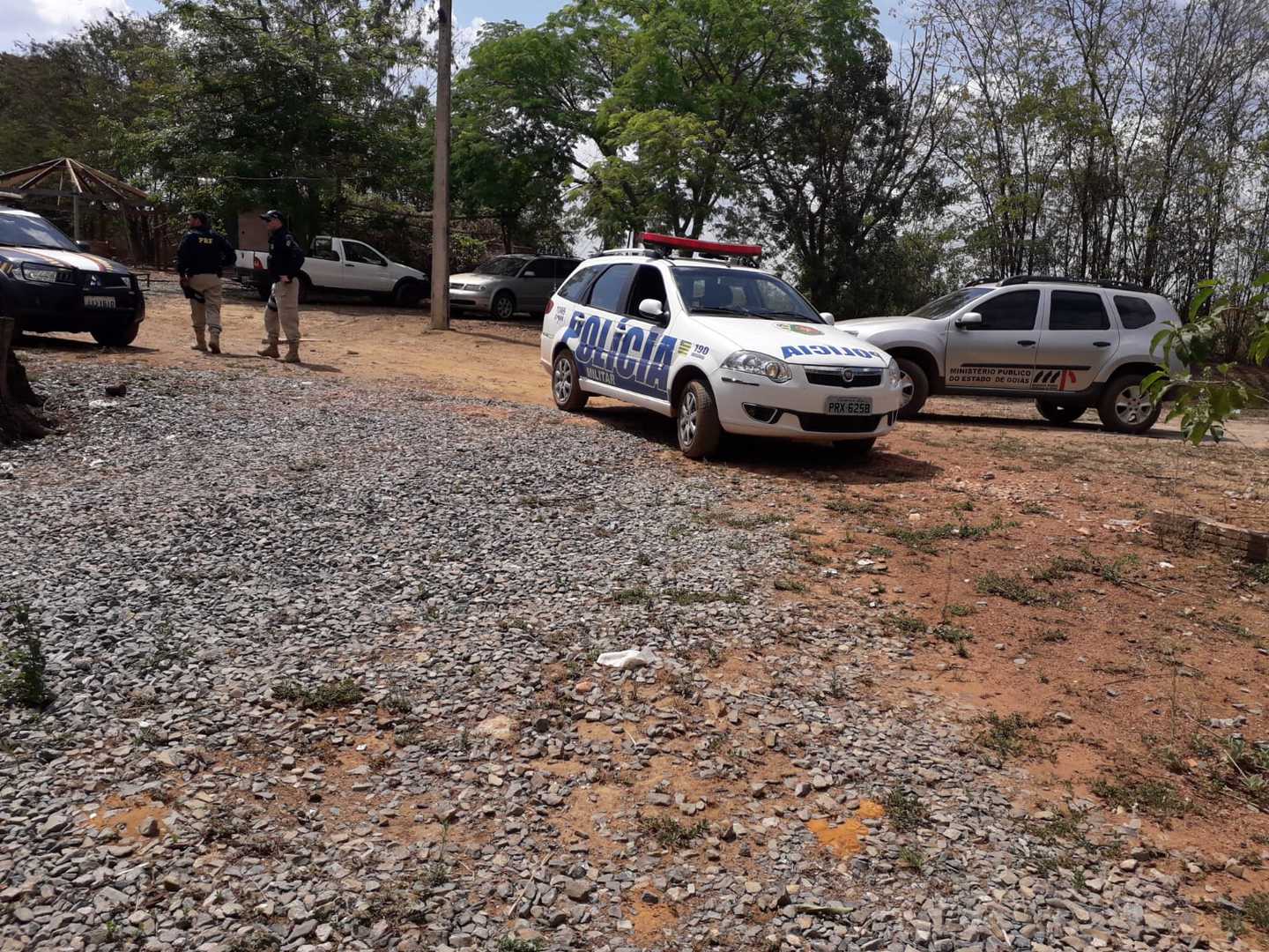 PM foi preso através de uma força-tarefa entre o MP, a PM e a PRF; Caso ocorreu em Cristalina (Foto: Divulgação / MP)
