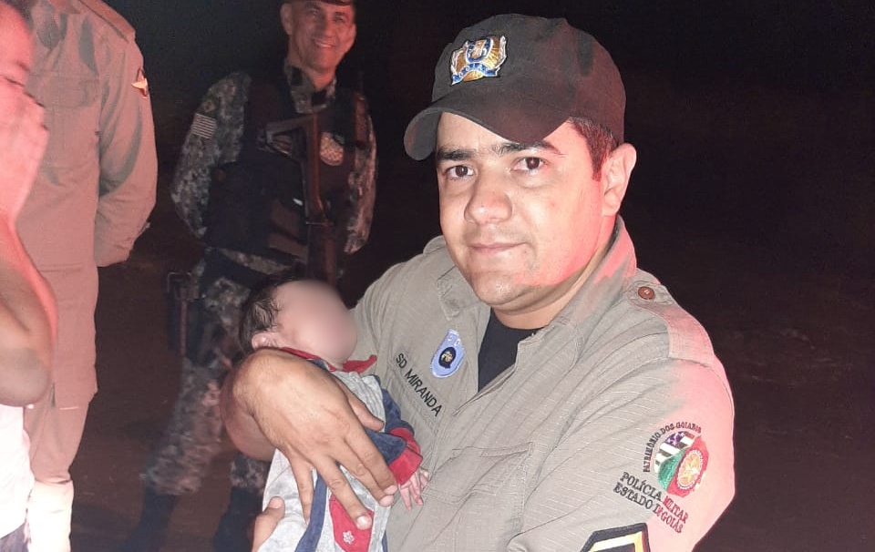 Policial Militar prestou os primeiros socorros ao bebê recém-nascido