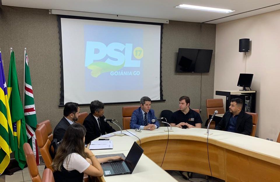 “Apesar da crise nacional, em Goiás o PSL funciona”, afirma Lucas Kitão