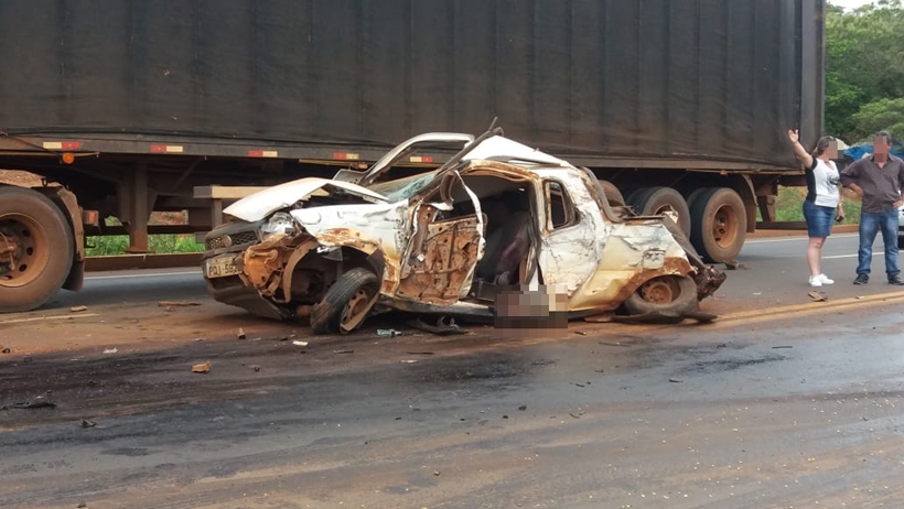 Duas pessoas morrem em acidente na GO-174, em Montividiu