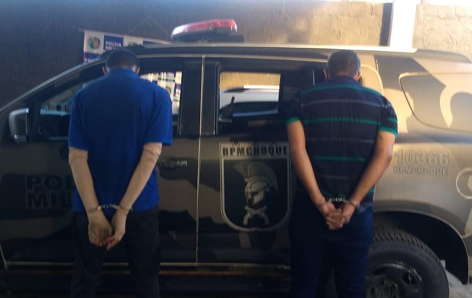 Eliel e Fabiano presos. Suspeitos do furto e de falsificação de documentos aguardam audiência de custódia