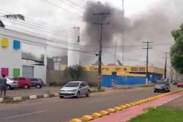 Empresa de gás sofre explosões deixando mortos e feridos em Roraima