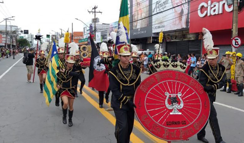 Comemorações do aniversário de Goiânia terão início às 8h com o tradicional desfile cívico-militar (Foto: Divulgação / Prefeitura de Goiânia)