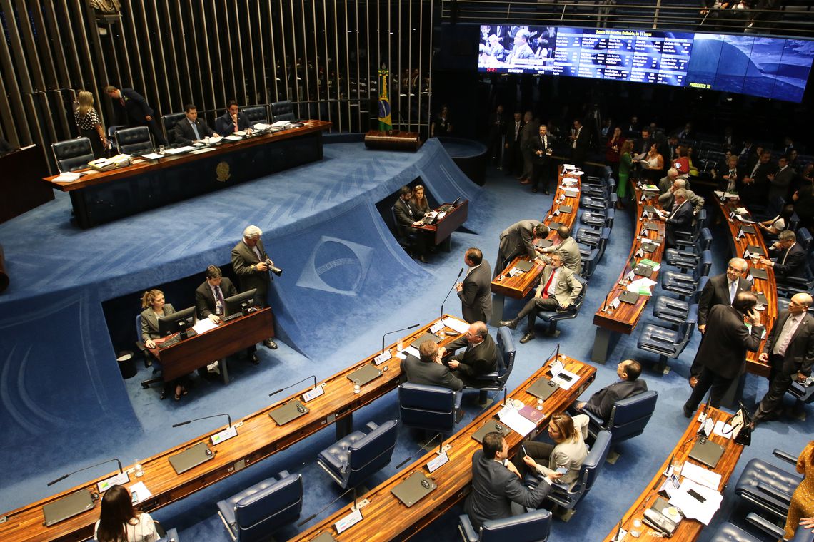 Governo é derrotado no plenário do Senado (Foto: Fábio Pozzebom/Agência Brasil)