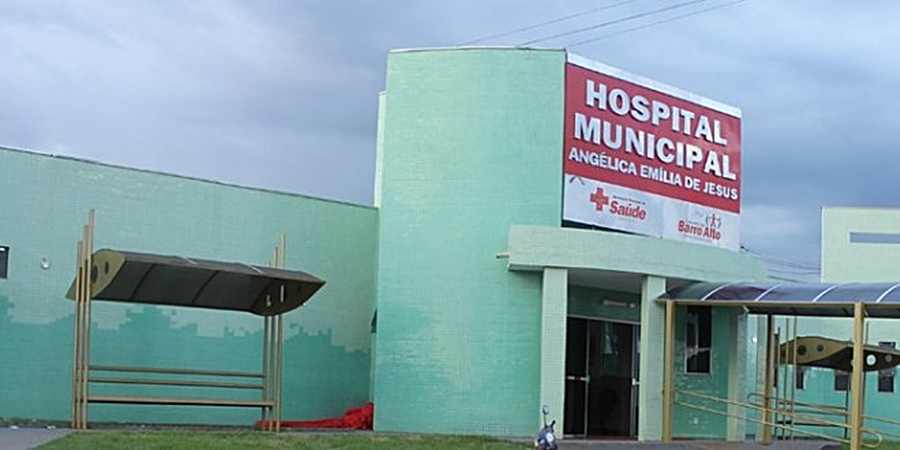 Gravemente ferida, a mulher chegou a ser levada o Hospital Municipal de Barro Alto, mas não resistiu e morreu (Foto: Reprodução)
