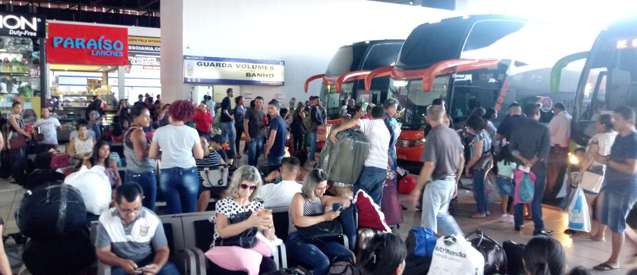 A Justiça suspendeu a liminar que autorizava o restabelecimento do transporte interestadual de passageiros em Goiás e interrompeu, novamente, o serviço no Estado (Foto: Divulgação/Assessoria Rodoviária)
