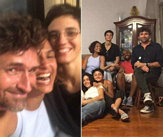 Camila Pitanga comemora véspera de Natal com ex-marido e namorada