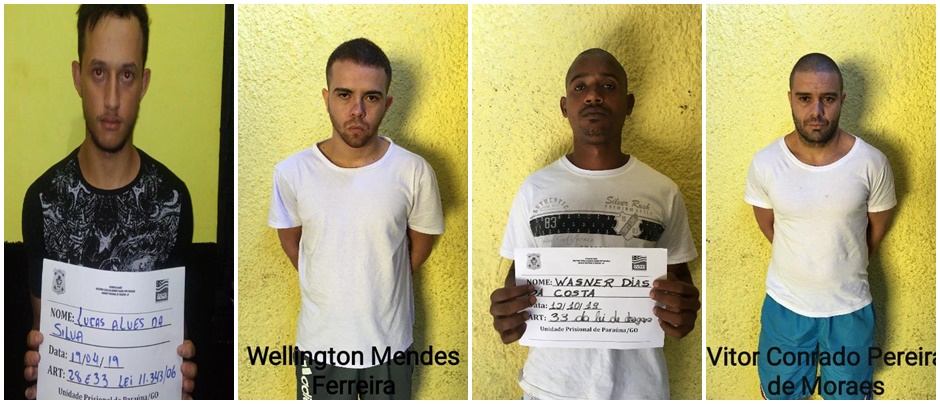 Quatro presos fogem do presídio de Paraúna