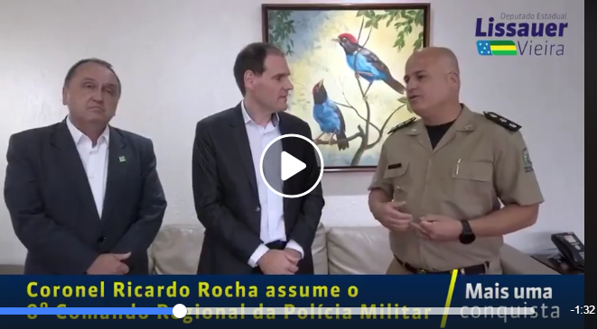 Investigado em operação, Cel Ricardo Rocha assume 8º Comando Regional da PM