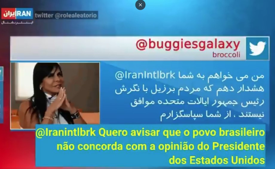 TV iraniana exibe tweets de brasileiros sobre terceira guerra mundial