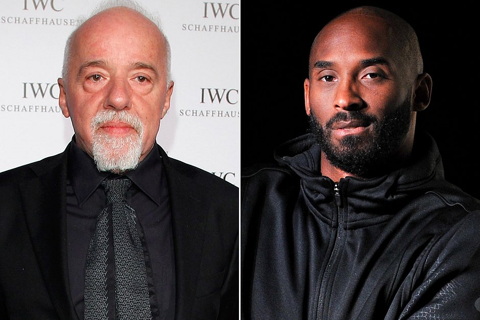 Paulo Coelho estava escrevendo livro com Kobe Bryant: 