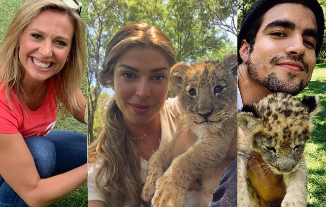 Luisa Mell critica Grazi Massafera e Caio Castro por fotos com animais selvagens