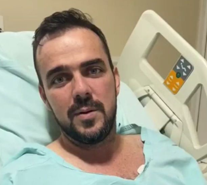 Gustavo Mendanha permanece na UTI para tratamento, não por complicações, diz assessoria