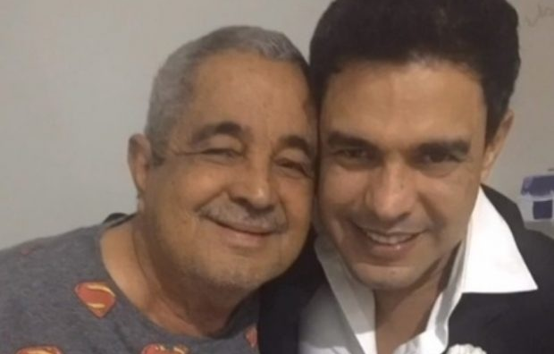 Zezé Di Camargo tatua rosto de Seu Francisco três meses após sua morte; foto Pai de Zezé Di Camargo está internado em estado grave em Goiânia