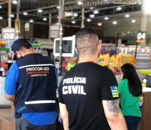 Polícia Civil e Procon fazem operação contra aumento abusivo de preços nos supermercados