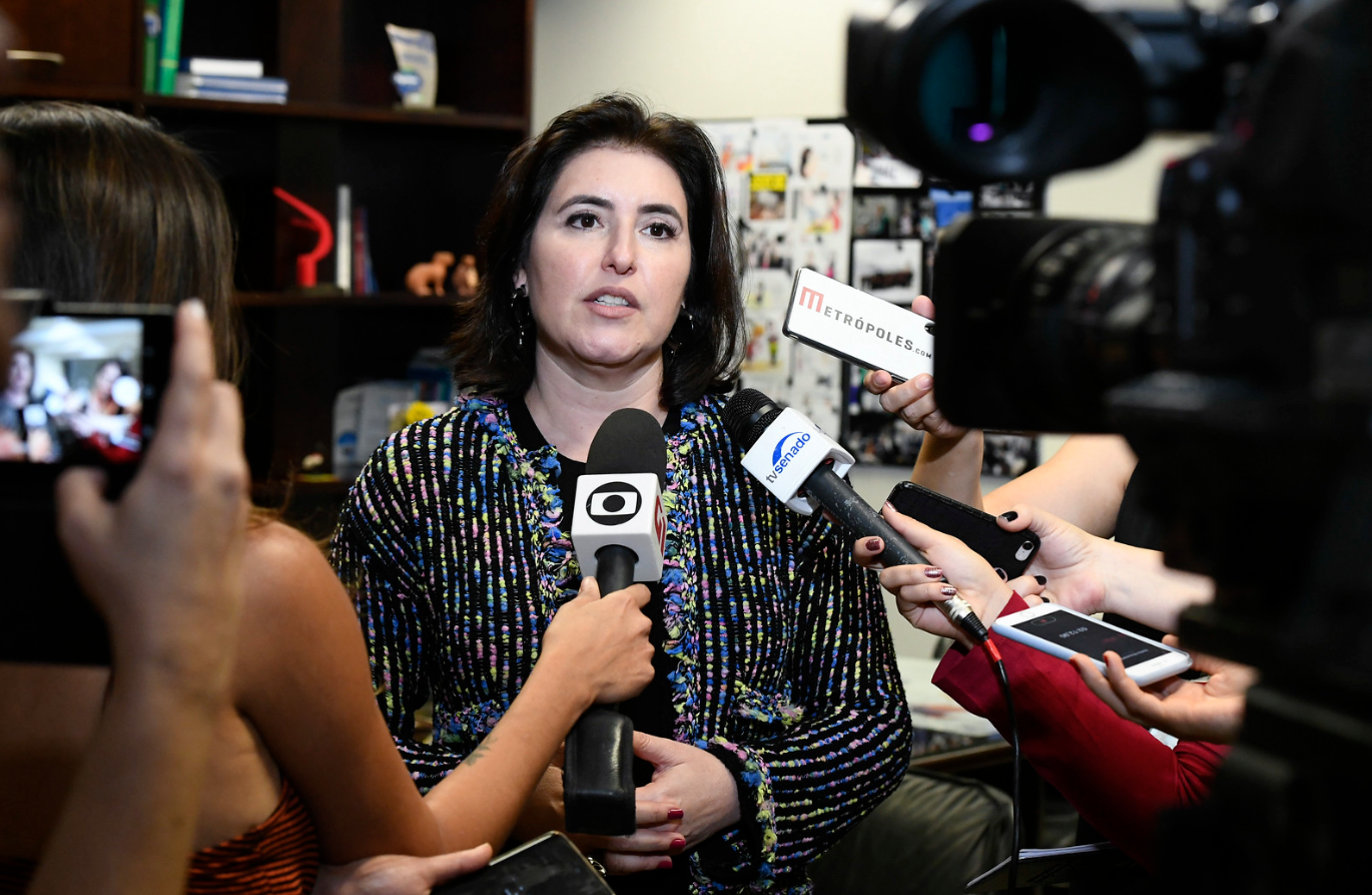 Senadora Simone Tebet (MDB-MS). (Foto: Marcos Oliveira Agência Senado)