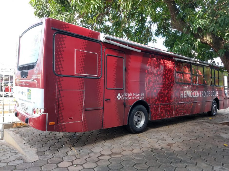 Hemocentro realizará coleta de sangue em unidade móvel (Foto: Divulgação / SES)