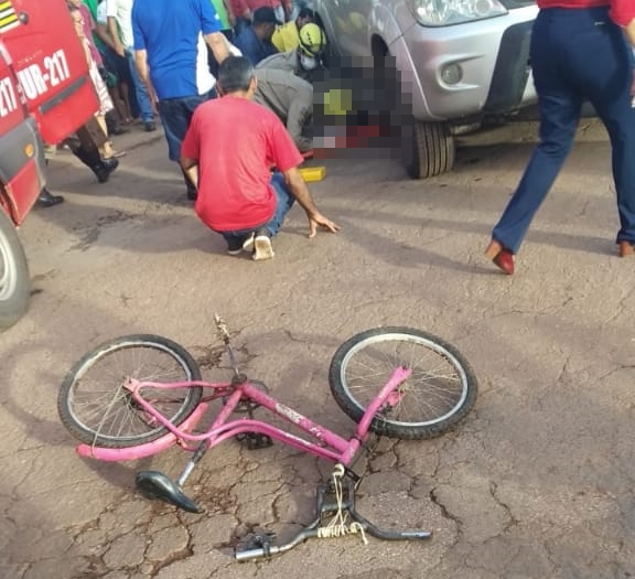 Criança de dez anos morre após ser atropelada em Porangatu