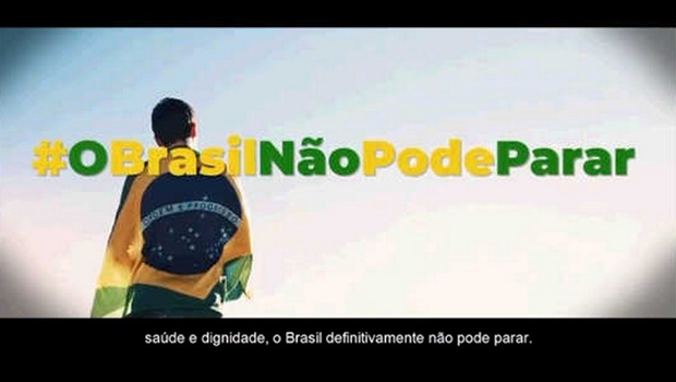 O governo apagou postagens com mensagens da campanha "O Brasil não pode parar" de suas redes sociais após proibição da Justiça (Foto: Reprodução)