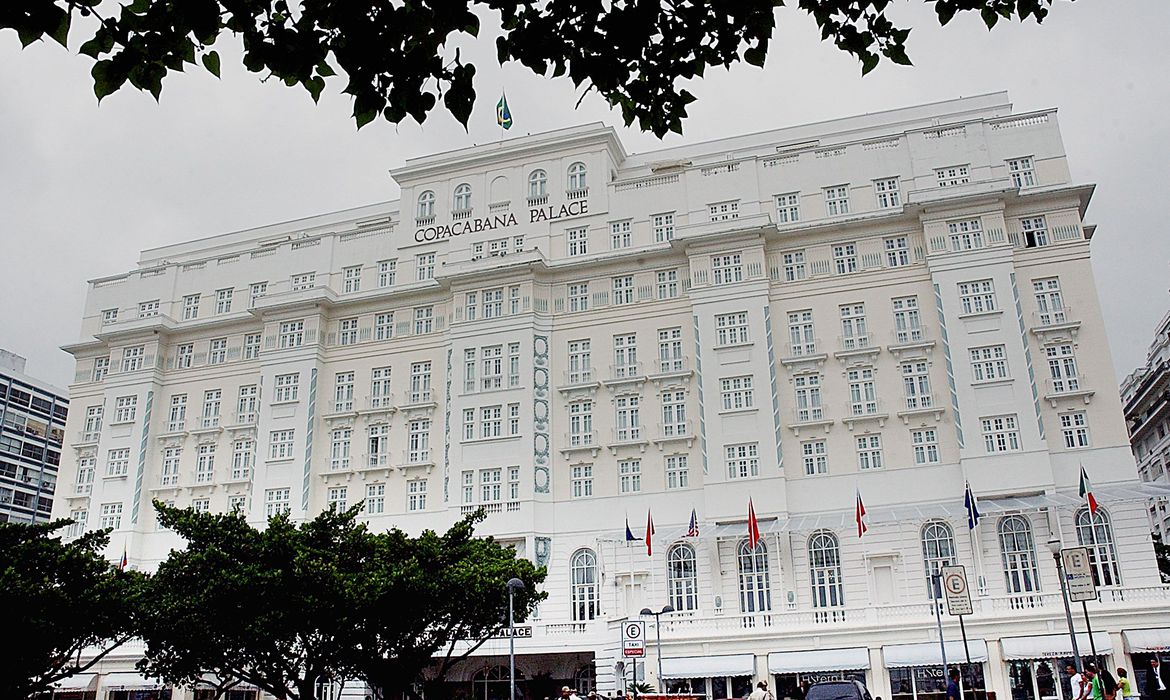 O Hotel Copacabana Palace vai fechar temporariamente, a partir de amanhã (10), devido à pandemia da covid-19, (Foto: Fábio Pozzebom)