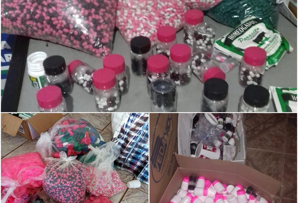Fábrica de remédios para emagrecer é fechada em Jataí