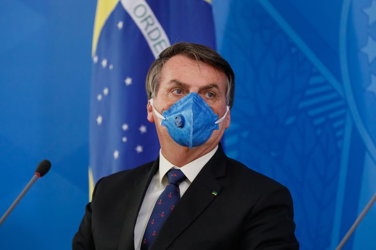 A Justiça anulou a decisão que impôs a Jair Bolsonaro o uso obrigatório de máscara em locais públicos do DF durante a pandemia do coronavírus (Foto: Isac Nóbrega/PR)