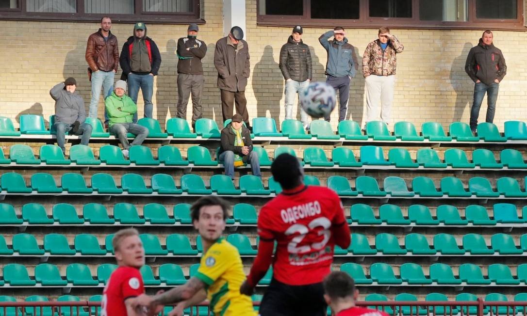 OMS faz pedido para que Bielorrússia suspenda seu campeonato de futebol
