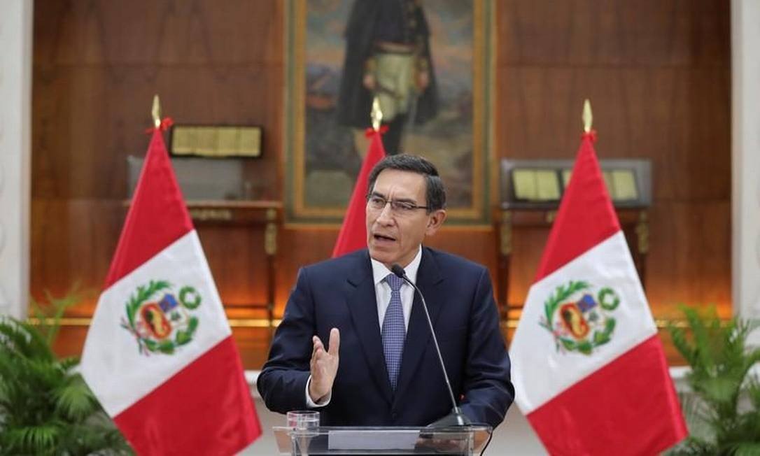 Presidente do Peru, Martin Vizcarra. (Foto: Divulgação)
