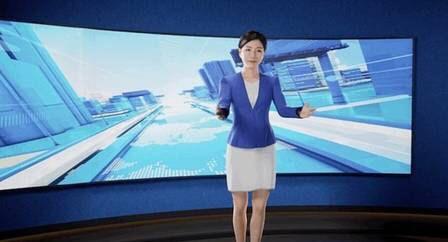 China apresenta a primeira apresentadora com AI e tecnologia 3D no mundo