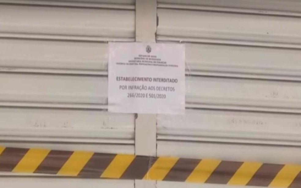 Prefeitura de Morrinhos interdita bares que descumpriram decreto
