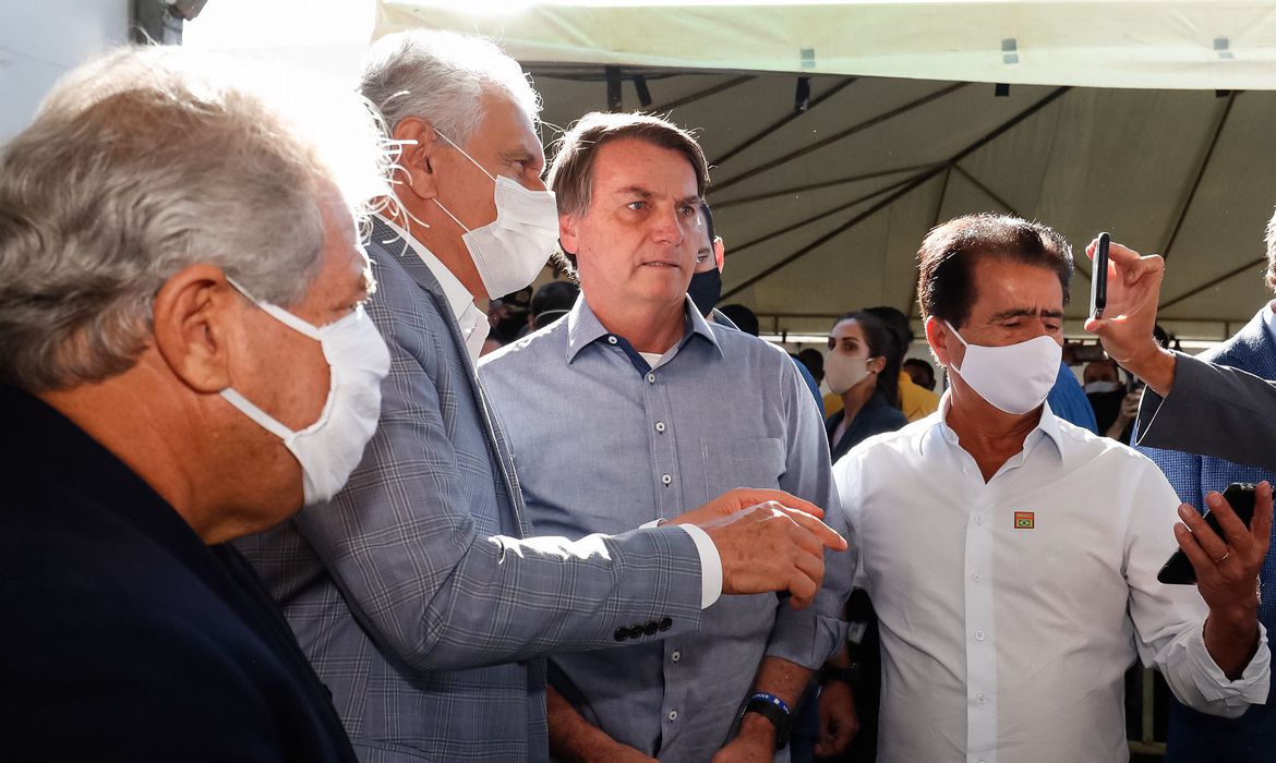 Bolsonaro volta a Goiás neste sábado (6). Desta vez, a visita é informal e o presidente deve ir a um clube de tiros em Formosa. (Foto: Alan Santos/PR)