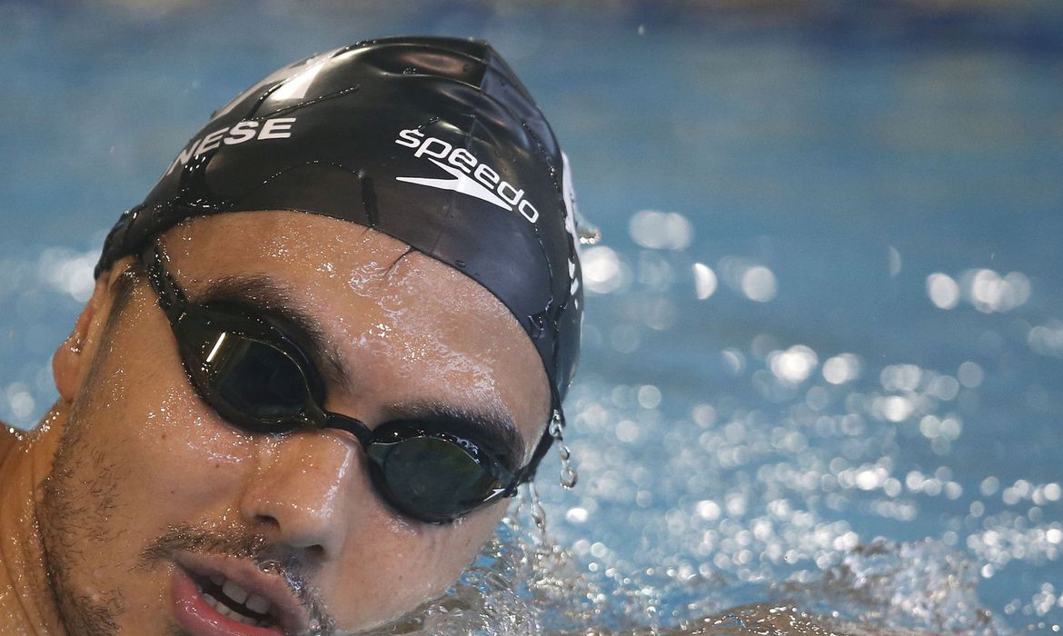 O nadador baiano Victor Colonese deve herdar o bronze nos Jogos Pan-Americanos de Lima de 2019 após argentino ser pego no doping (Foto: Satiro Sodré/rededoesporte.gov.br)